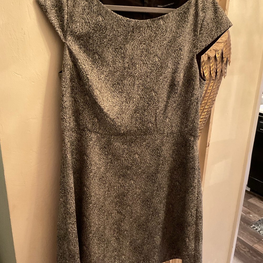 French Connection Charcoal Mini Dress